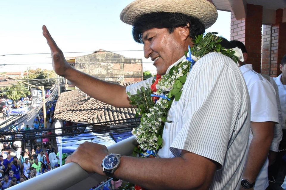 Alegeri prezidențiale în Bolivia: Evo Morales, urmărit pentru arestare și cu candidatura respinsă, contestă corectitudinea procesului electoralea noastră”