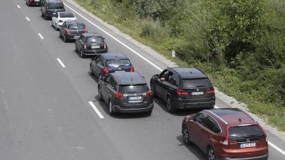CNAIR introduce restricții de trafic pe drumul național DN1A