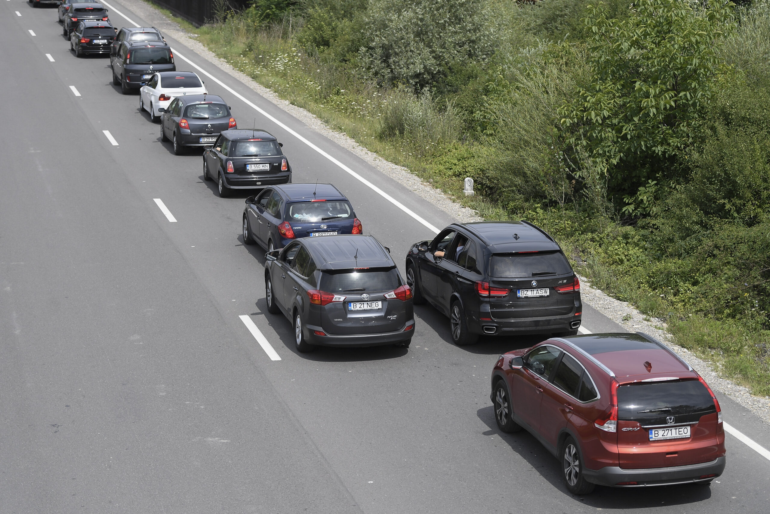 CNAIR introduce restricții de trafic pe drumul național DN1A