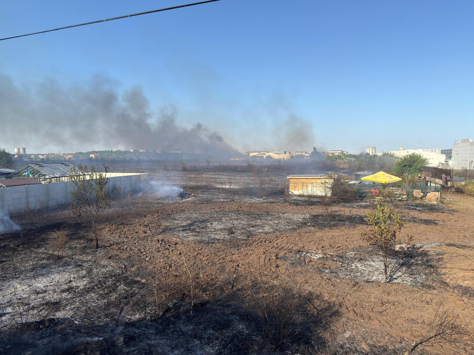Ilfov | Persoane scoase din calea incendiului în Cliceni