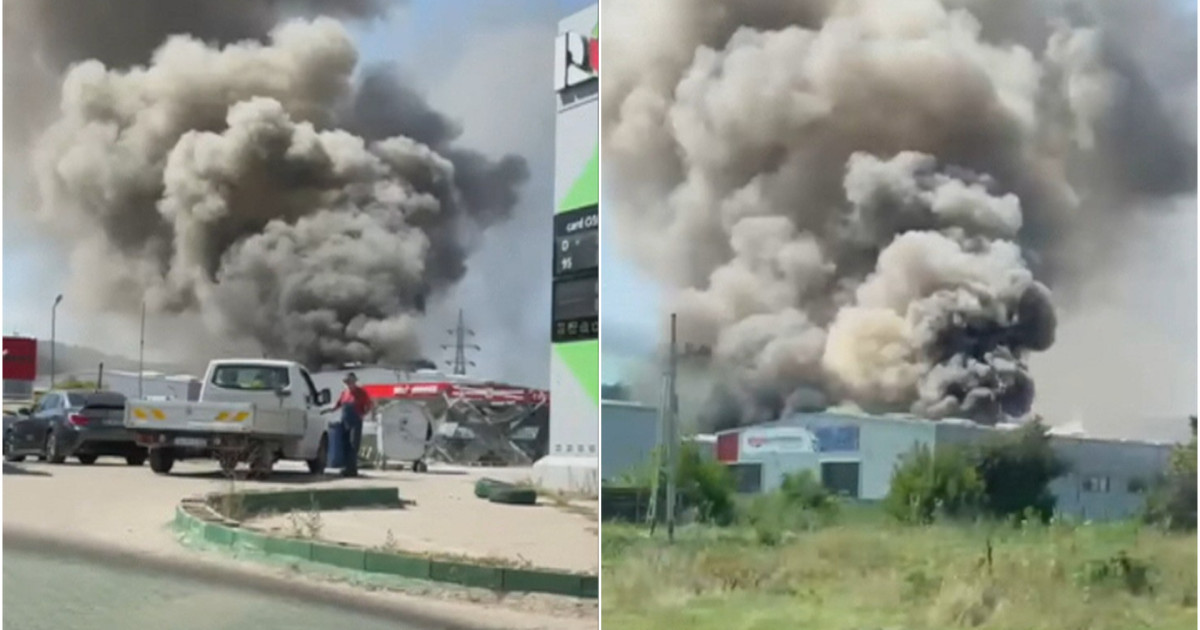 Avertizare de urgență în Iași: focar puternic de incendiu în apropierea unei stații de alimentare cu carburanți. Forțele oficiale au trimis un mesaj de alertă prin sistemul național de avertizare.