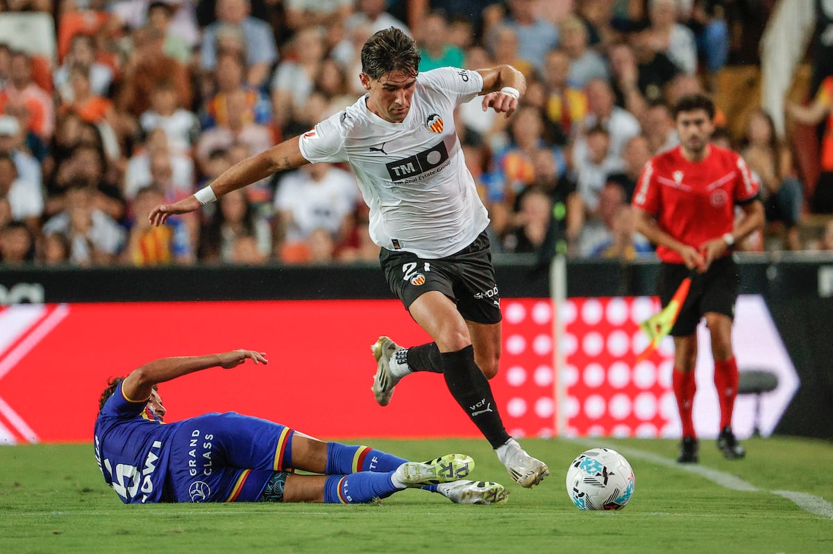 Echipa Valencia a obtinut primul succes in fata unei echipe inconfortabile, Getafe, in campionatul de fotbal.