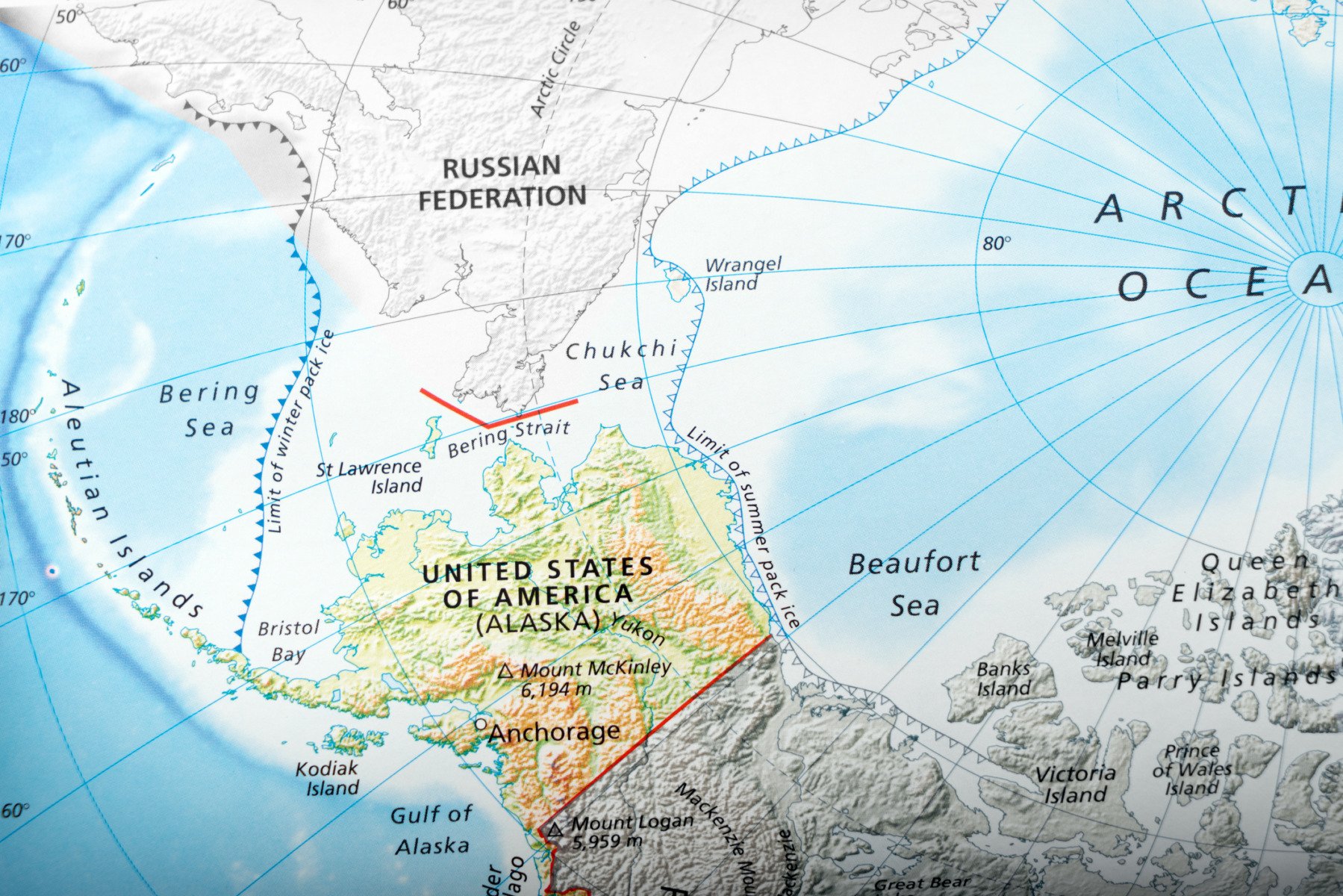 Insula din America unde poți ajunge pe jos în Rusiaea noastră”