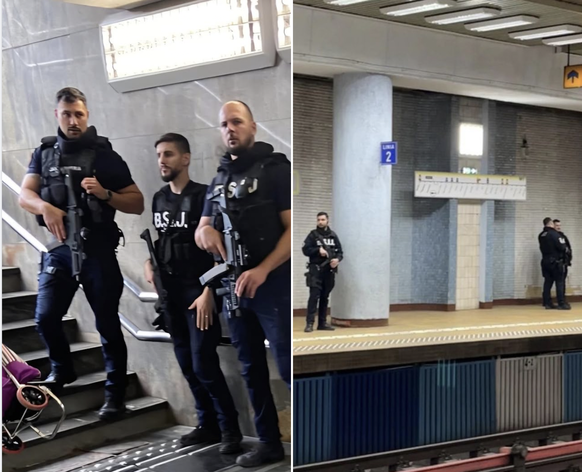 Ce rol au jandarmii înarmați la metrou: “Prezența lor servește scopuri de prevenție”