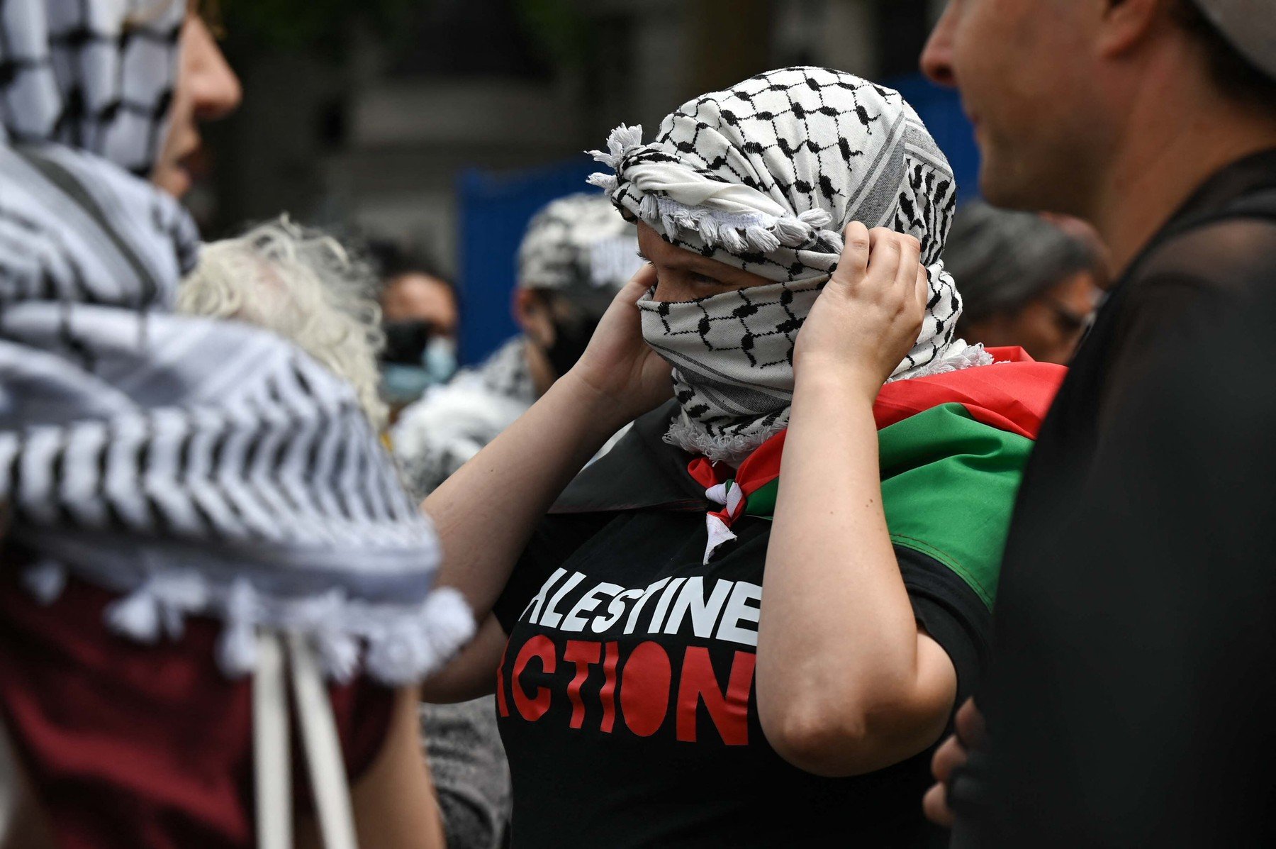 Demonstranți pro-Palestina în Copenhaga: Mii de persoane cer guvernului danez să recunoască statul Palestinaea noastră”