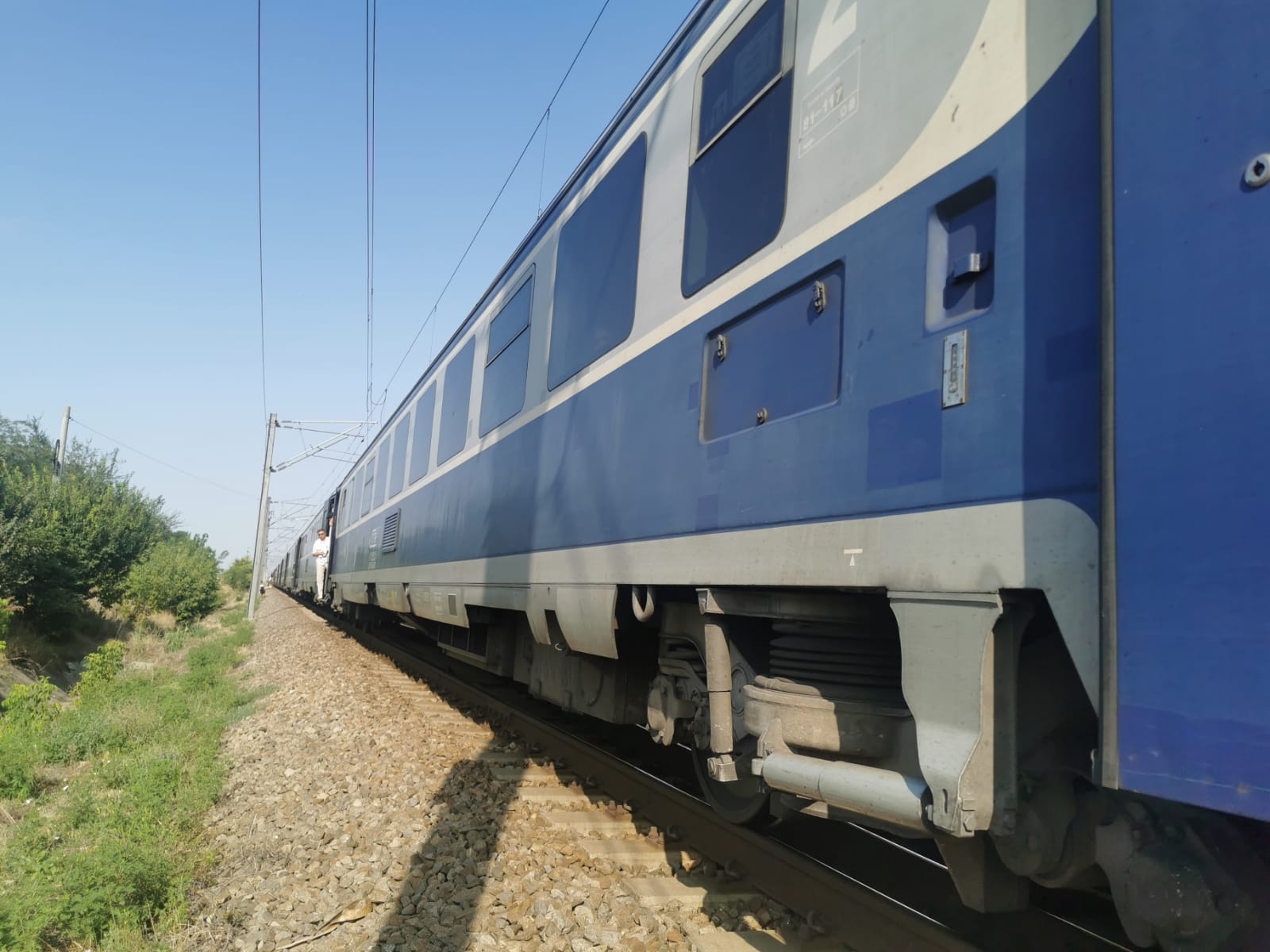 Traficul feroviar suspendat pe secția Stânceni – Lunca Bradului din județul Mureș, după prăbușirea unui copac pe șineea noastră”