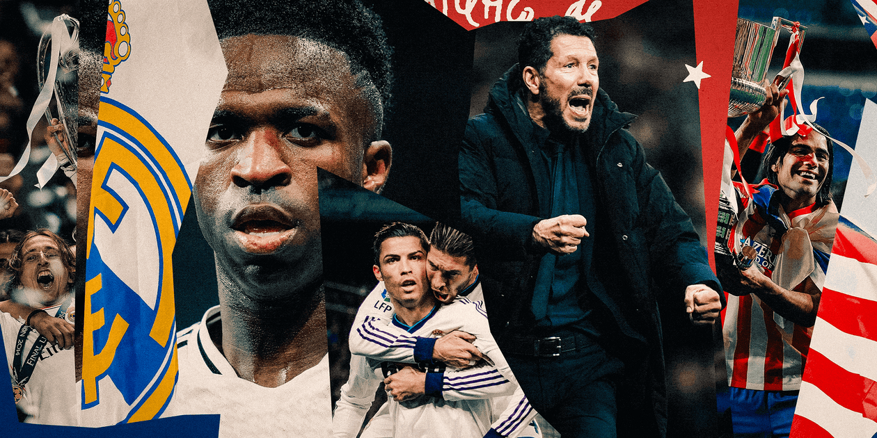 Confruntarea dintre Real Madrid și Atletico Madrid a ajuns la cote maxime – și uneori a degenerat într-un mediu extrem de ostil.