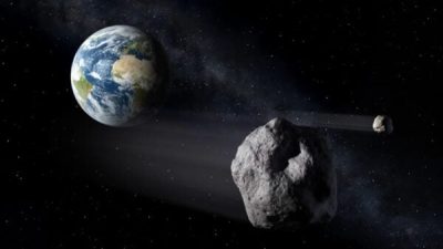 Un asteroid de mari dimensiuni a trecut la aproximativ 800.000 de km de Terraea noastră”