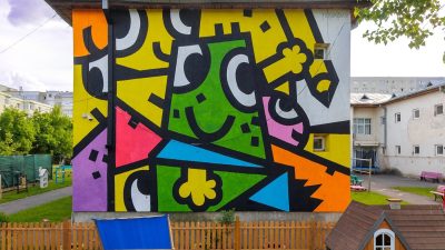 Festivalul de artă urbană „Htag Festival 3 – The Legacy” la Galați: de la graffiti live pe vehicule, până la picturi murale pe clădiri școlareea noastră”
