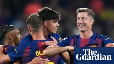 Fotbalul european: Barcelona o învinge categoric pe Valencia, Barcola prelungește startul perfect al lui PSG în fotbalul cluburilor europene.