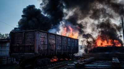 Forțele ruse au atacat infrastructura feroviară din zona centrală a Ucrainei, cauza întreruperii curentului în mai multe gări și întârzieri pentru trenurile de pasageriea noastră”