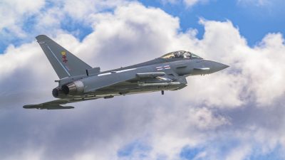 Avioanele Typhoon ale Forțelor Aeriene Britanice sunt pregătite să intercepteze drone în spațiul aerian din Polonia, anunță Marea Britanieea noastră”