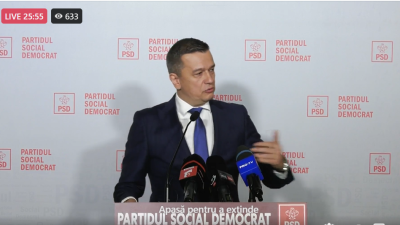 Grindeanu în Parlament privind moțiunea de cenzură: PSD se va abține de la orice votare pentru a evita dezordinea