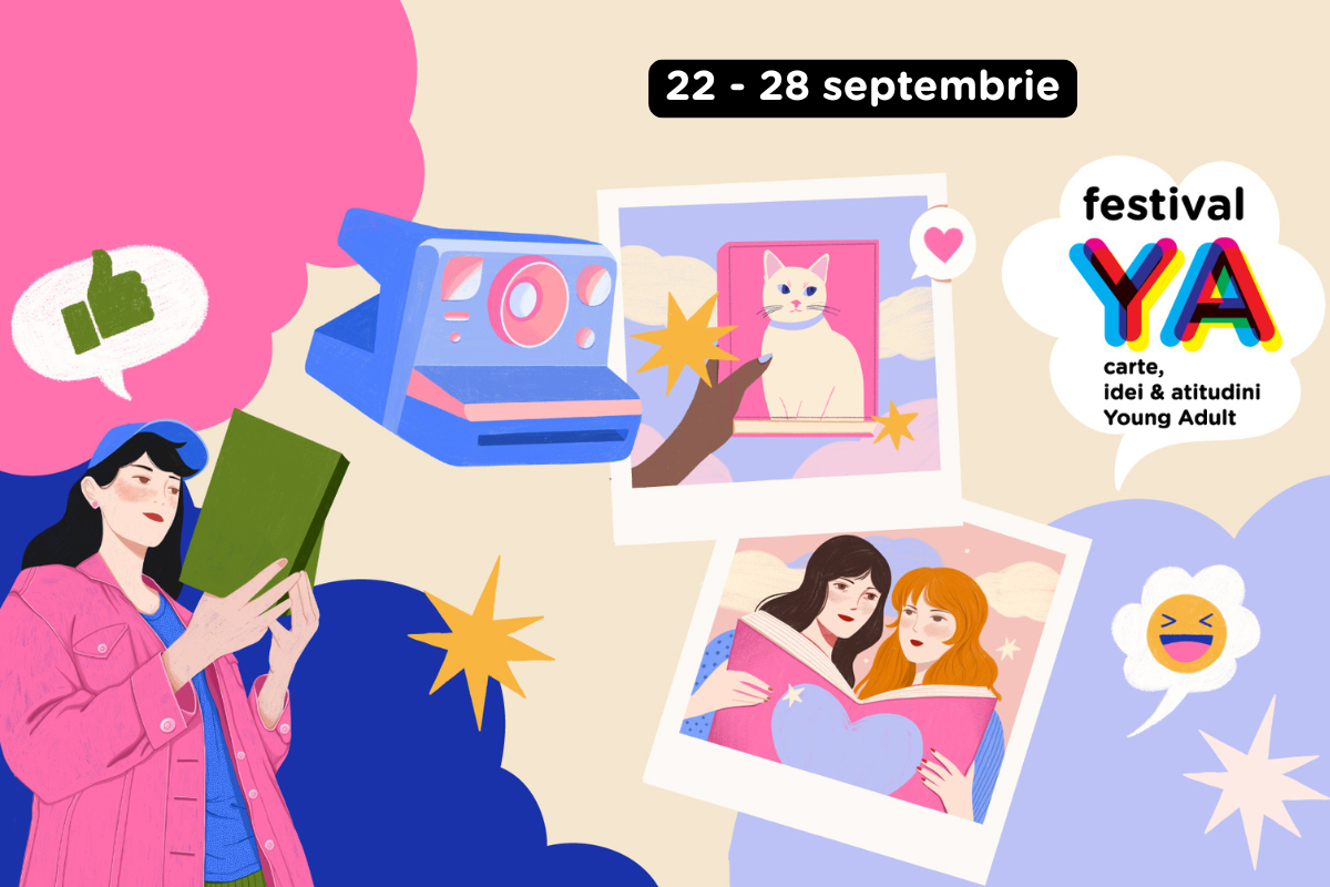 Scriitori de succes internaționali discuta cu tinerii români la FestivalulYA, eveniment dedicat literaturii adolescentsților, organizat de Cărtureștiea noastră”
