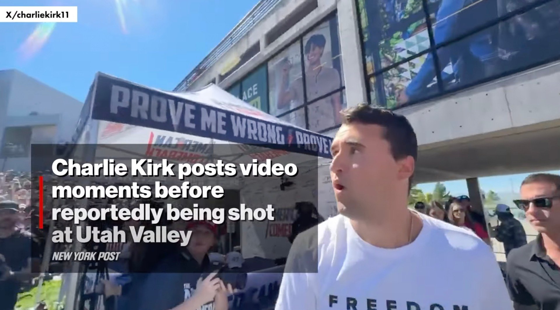 Ultimul update: Activistul de dreapta Charlie Kirk, un susținător al fostului președinte american Trump, a fost rănit prin împușcare în zona gâtului în timpul unei manifestări educaționale din statul Utah.