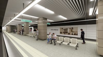 Trafic restricționat pe DN1 în zona Otopeni din cauza lucrărilor pentru construcția noii stații de metrouea noastră”