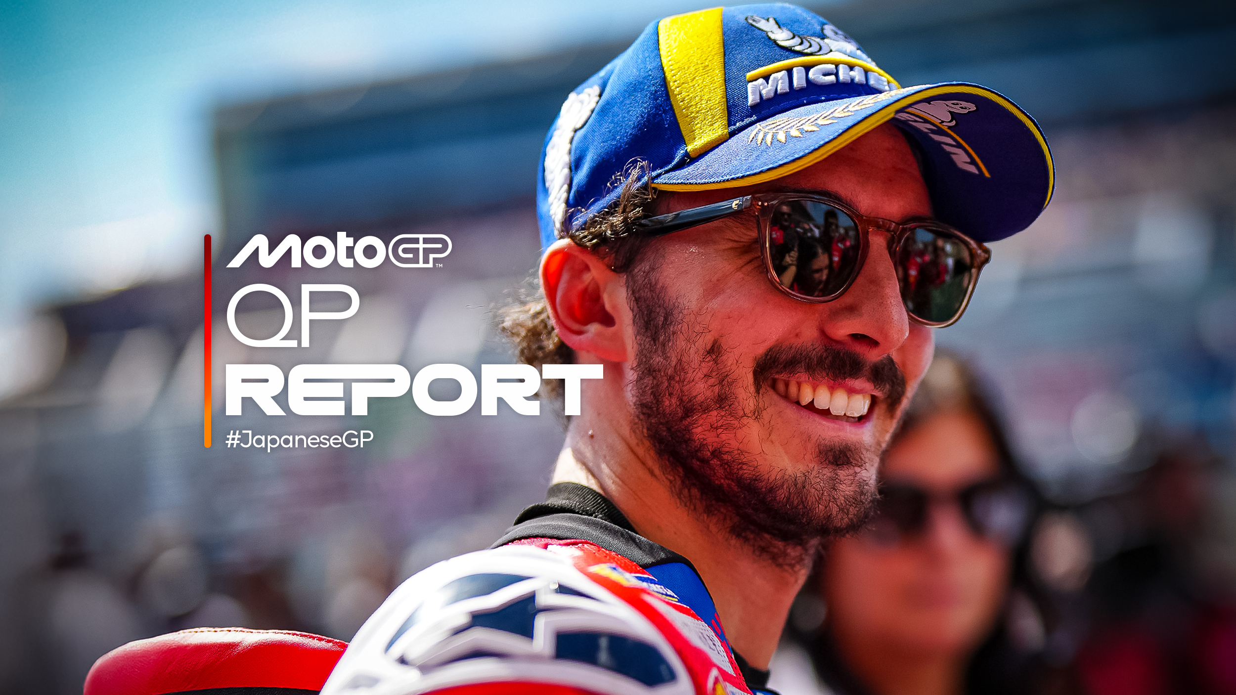 Pecco Bautista a obtinut Pole Position inaintea lui Joan Mir in urma unei lupte epice de calificari pe circuitul Motegi.

Sau:
Pecco Bautista castiga pole position-ul in fata lui Joan Mir dupa o batalie apriga de calificare la Motegi.

Sau:
Pecco Bautista surclaseaza lui Joan Mir in lupta pentru pole position de la Motegi.