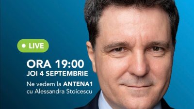 Emisiune în direct cu președintele Nicușor Dan la Antena 1, de la ora 19:00ea noastră”