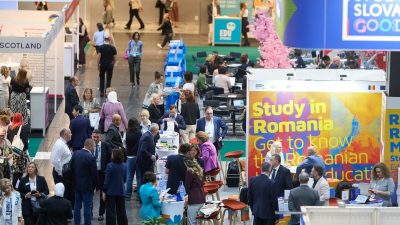 Universitățile din România și Republica Moldova au participat pentru prima dată împreună prin același stand la Conferința Internațională de Educație EAIE 2025 de la Göteborgea noastră”