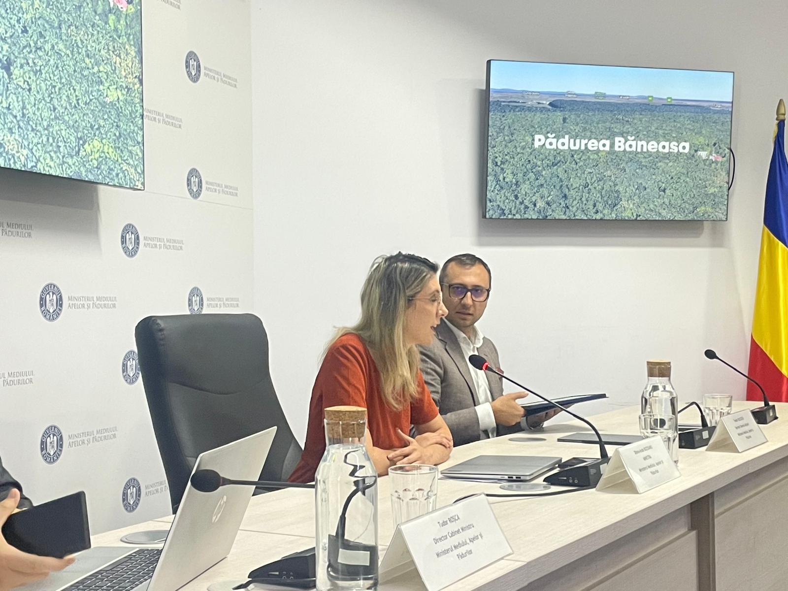 Ministra Mediului afirmă că poate fi încheiat contractul cu Federația Greenfield și subliniază că drumul forestier din Pădurea Băneasa nu trebuie folosit zilnic de mii de autovehiculeea noastră”