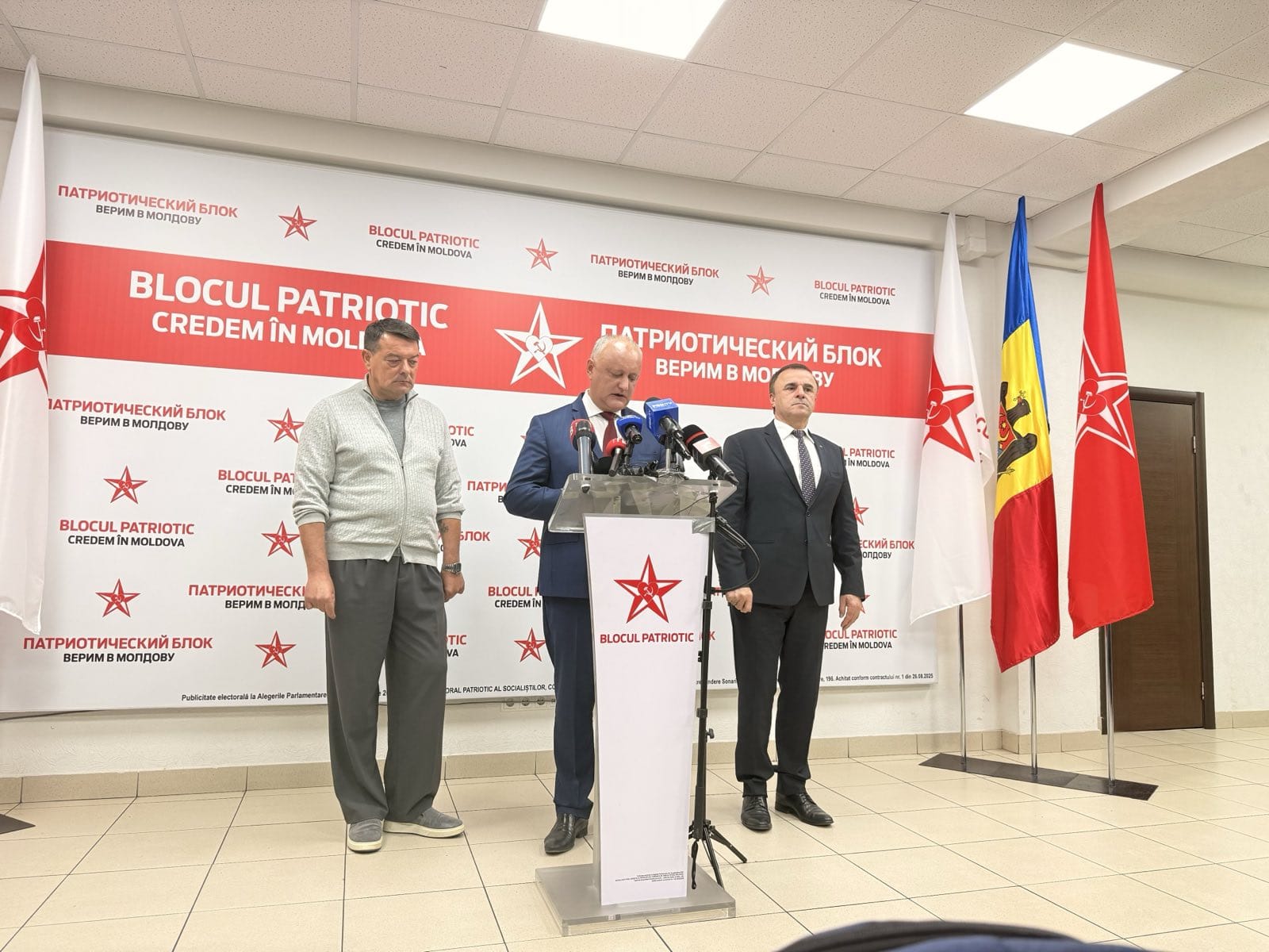Igor Dodon: „Guvernarea PAS este în stare de panică, nu anticipau aceste rezultate și sperau la o prezență mai mare a diasporei la vot”ea noastră”