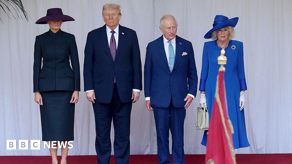 Fostul președinte american, Donald Trump, a fost primit la Castelul Windsor de către Regele Charles și alți membri seniori ai familiei regale – urmăriți evenimentul în direct și citiți despre el aici.