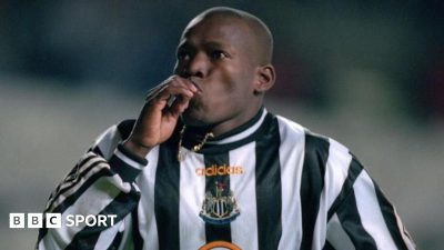 Echipa Newcastle isi va testa puterile impotriva gigantului Barcelona in Liga Campionilor: legenda lui Tino Asprilla.