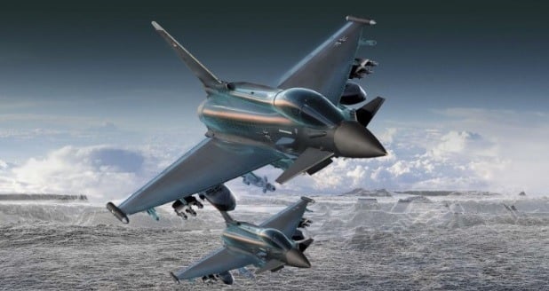 Germania a detașat duminică două avioane Eurofighter pentru a intercepta un avion de recunoaștere rusesc deasupra Mării Balticeea noastră”