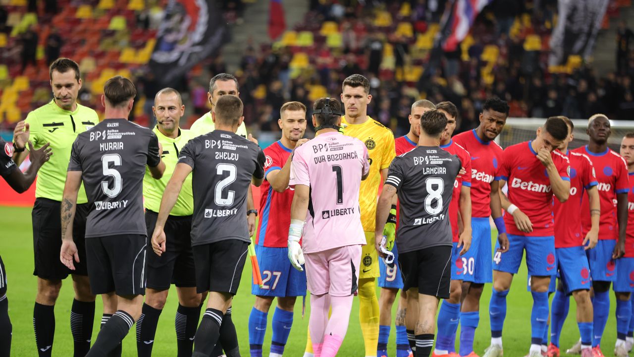 Trei modificări la FCSB! Fotbaliștii sancționați după o repriză sub așteptări cu Oțelul