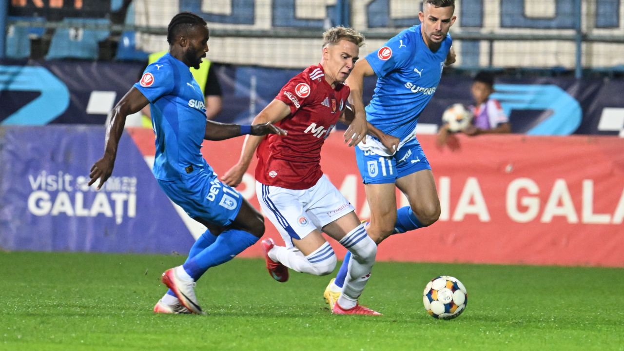 Oțelul Galați învinge Universitatea Craiova cu 1-0. Rădoi nu a reușit să treacă peste echipa lui Balint, Dur-Bozoancă și Lameira.