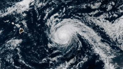 Uraganul Kiko se apropie cu rapiditate de Hawaii, determinând declararea stării de urgență.

Sau, o altă variantă:
Furtuna tropicală Kiko se îndreaptă către Hawaii, declanșând o alertă de urgență.

Sau, o altă variantă:
Uraganul Kiko amenință Hawaii, autoritățile declară stare de urgență în regiune.