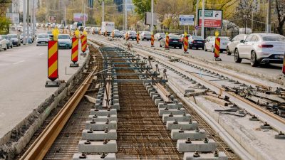 Reparație și modernizare a liniei de tramvai 40, demarate cu un contract de peste 140 de milioane de euro