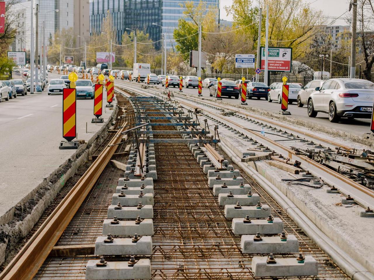 Reparație și modernizare a liniei de tramvai 40, demarate cu un contract de peste 140 de milioane de euro