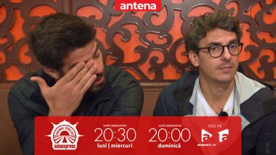 Emoția lui Ștefan Floroaica la gândul iubitei sale, Sânziana, într-un moment dificil, pe data de șaisprezece septembrie două mii douăzeci și cinci, în cadrul unui spectacol televizat intitulat Asia Express.