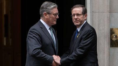 Prim-ministrul britanic Starmer și președintele israelian Herzog au avut un schimb tensionat în timpul unei întâlniri intenseea noastră”
