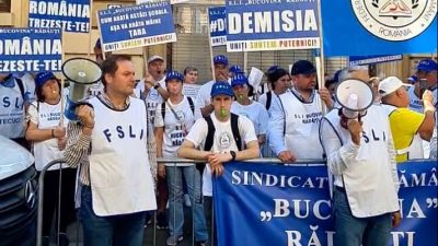 Proteste ale sindicatelor din domeniul educației – cea de-a 22-a zi, cu noi adunări la Ministerul Educației și un miting planificat în Piața Victoriei la prânzea noastră”