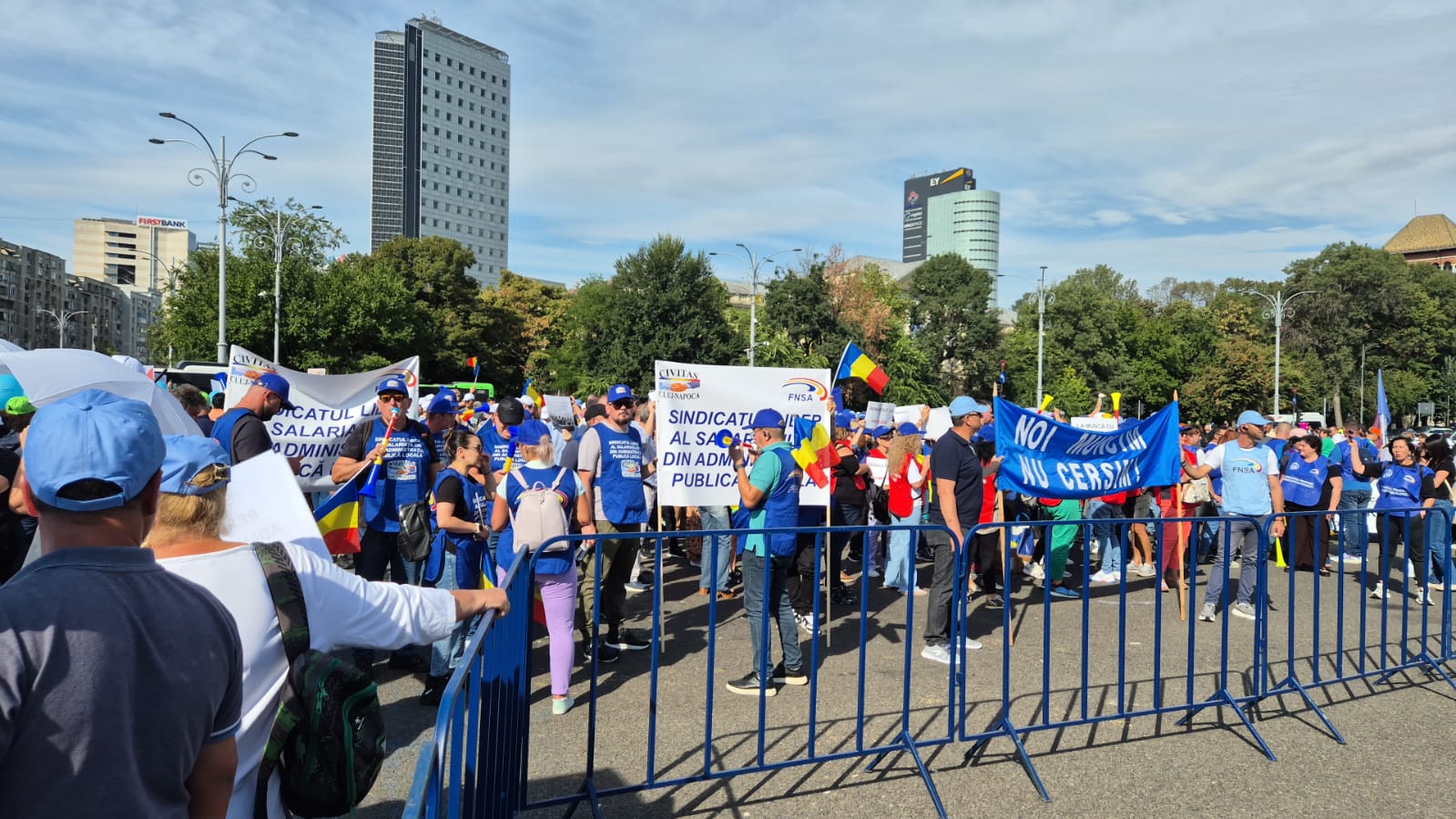 sindicaliști din aparatul guvernamental reclamă încălcări majore ale drepturilor sindicale și cer sprijinul organizațiilor europene și internaționaleea noastră”