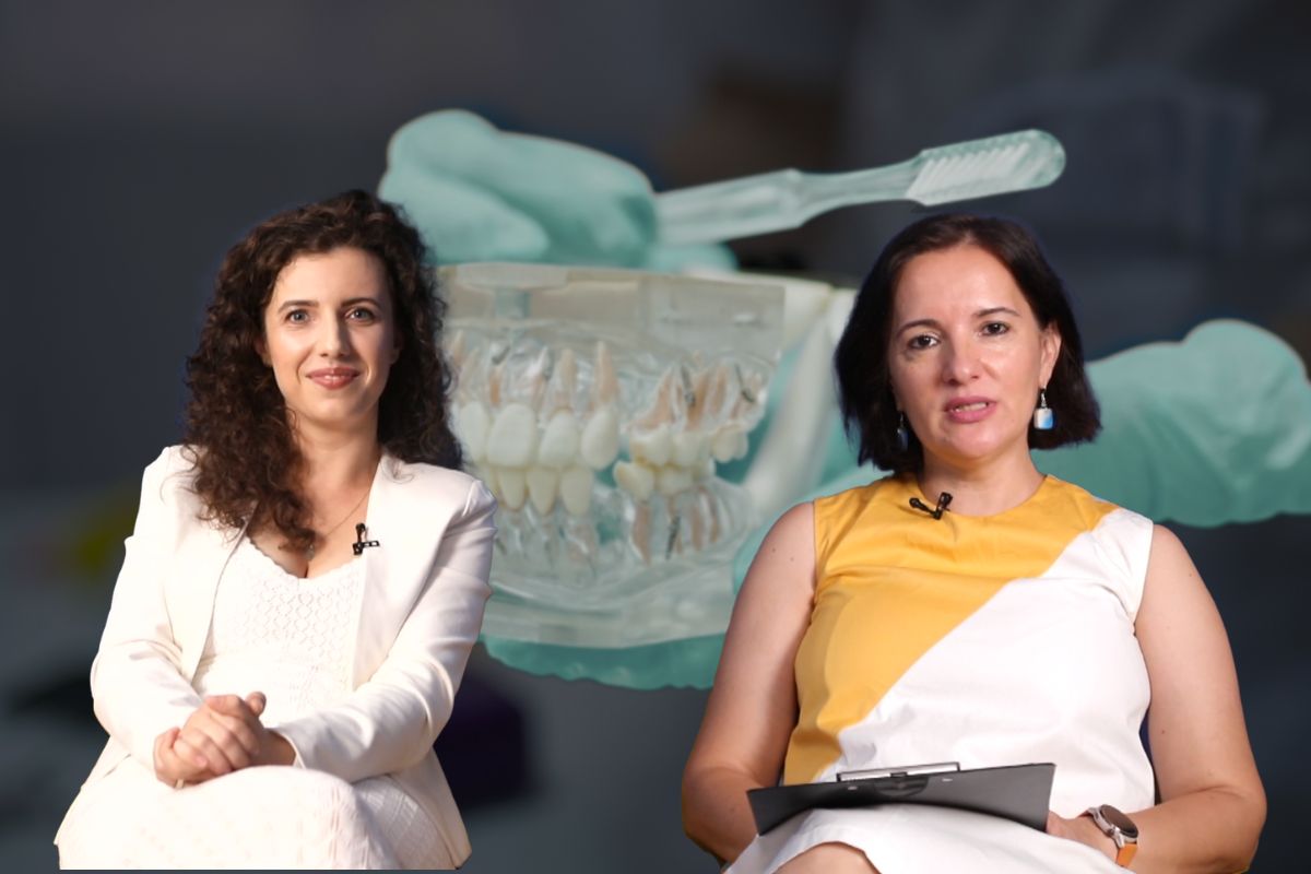 Video: „Fântâna de Sănătate” – Impactul nutriției asupra creșterii dinților la copii, cu Dr. Iustina Stoian, pediatru stomatolog: „Obiceiurile pe care le cultivăm acum devin temelii pentru dezvoltarea lor viitoare”ea noastră”