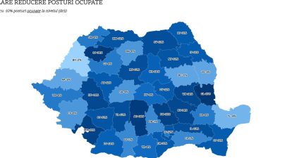 Județele cu cele mai multe concedieri în primării, după solicitarea premierului Ilie Bolojan, inclusiv Galați, Argeș, Sălaj, Prahova și Mehedinți / Bihor, Tulcea, Bacău, Vaslui și București, mai puțin afectate / Accesează lista detaliată a localitățilorea noastră”