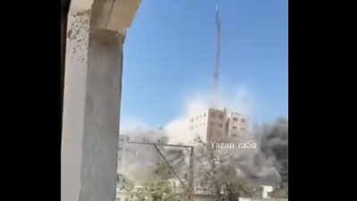 Israelul a doborât un alt zgârie-nori în Gaza, pe care armata susține că îl folosea gruparea Hamas pentru activități teroristeea noastră”