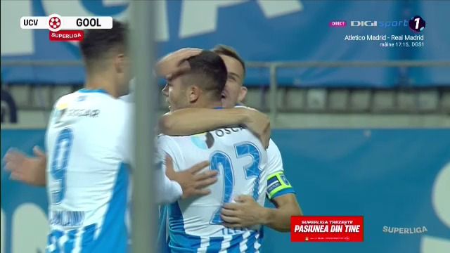 Universitatea Craiova – Dinamo 1-1, LIVE pe platforma Sport.ro! Oltenii revin la desfășurarea scorului.