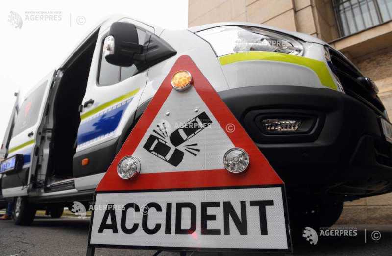 Vehicul al autorităților, implicat într-un eveniment rutier fatal la Giurgiu; un šofer de motocicletă și-a pierdut viața.