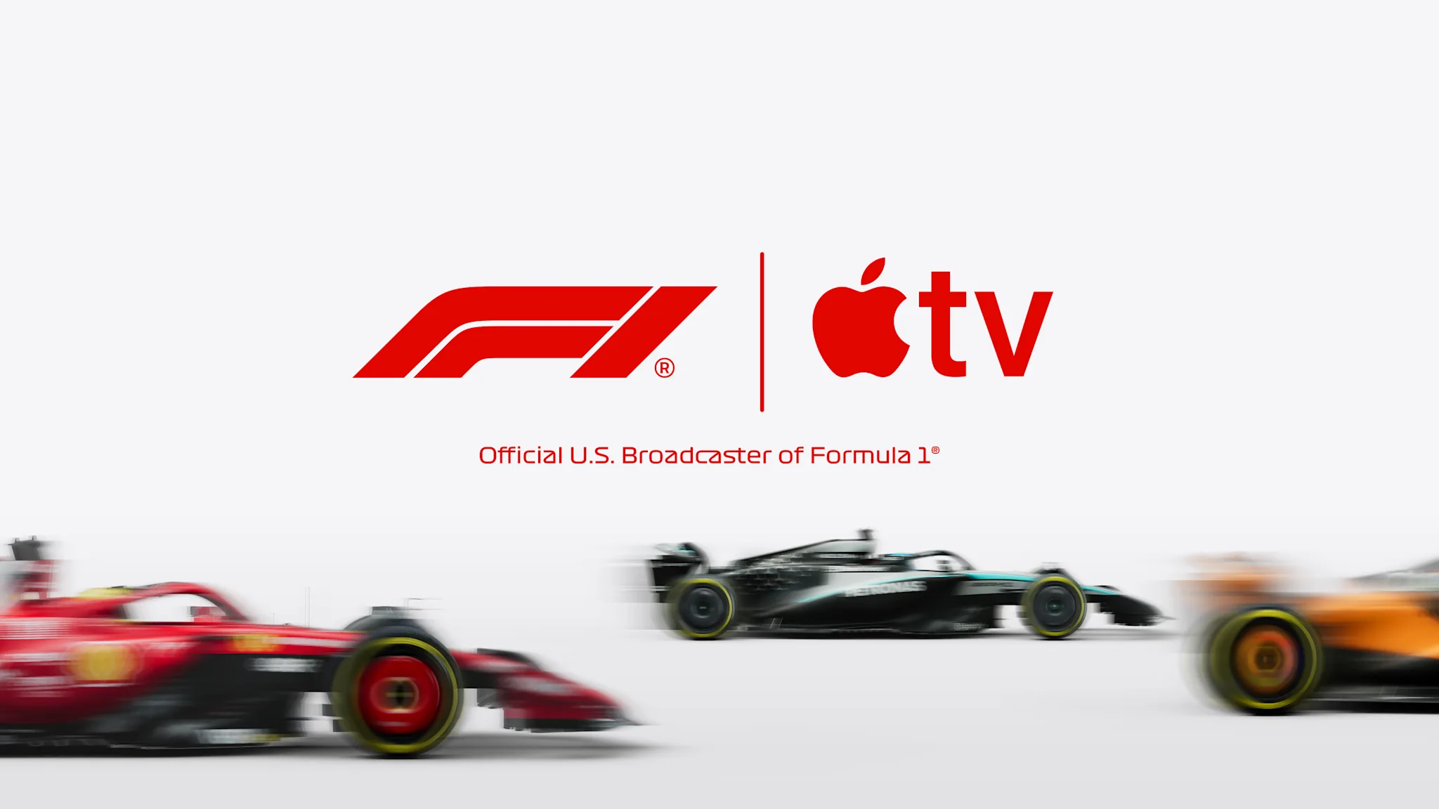 Urmatoarea reformulare a titlului ar putea fi:
“Apple devine partener de transmisie pentru cursele de Formula 1 in Statele Unite ale Americii”