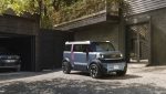 Imaginile oferă o privire asupra noului model de vehicul electric Dacia, denumit Hipster, care se remarcă prin dimensiuni reduse și greutate comparison cu modelul Dacia Spring.