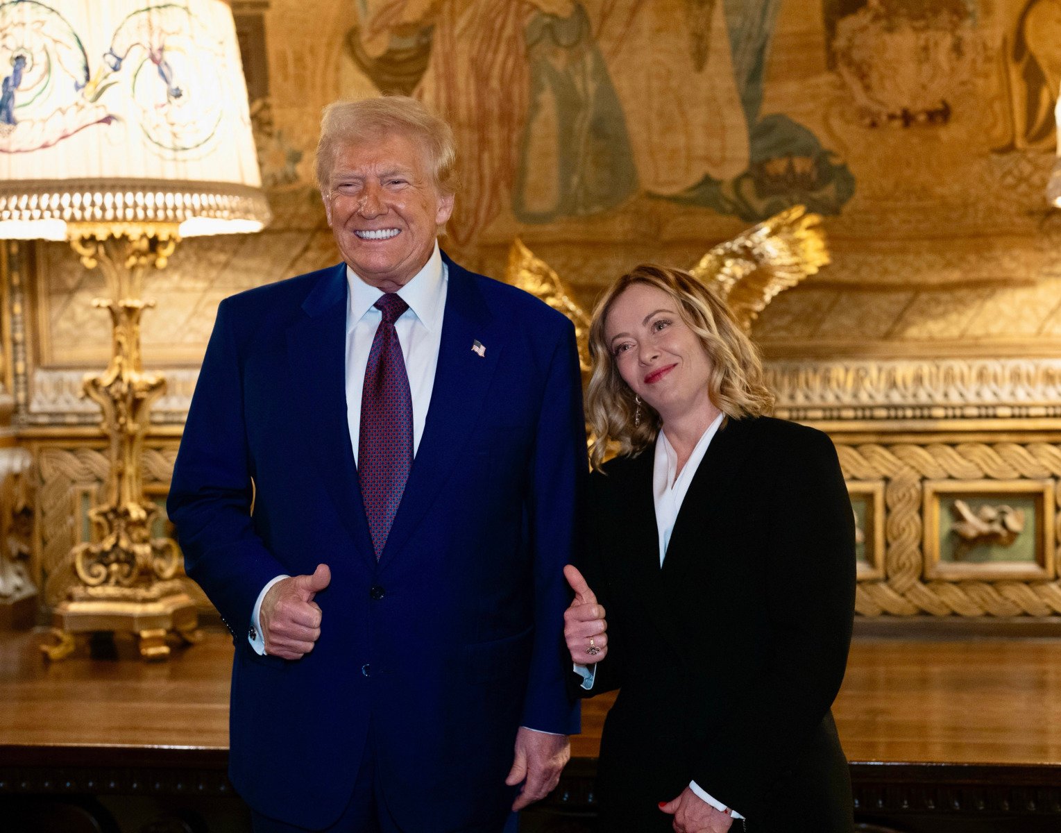 Premierul italian Giorgia Meloni și-a contestat liderul sindicatului major din Italia după ce acesta a denunțat-o drept „curtezana” a lui Donald Trumpea noastră”