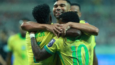 Brazilia obține o victorie convingătoare cu scorul de 5-0, grație contribuției decisive a lui Casemiro și Matheus Cunha, jucători de la cluburi de top, printre care și stele ale echipei Manchester United, care au oferit pase decisive.