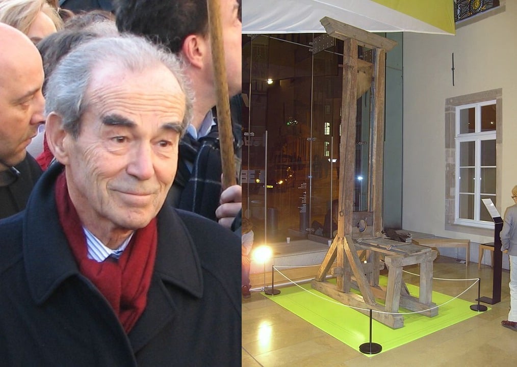 Sculptura funerară a lui Robert Badinter, promotor al abolirii pedepsei capitale și al legalizării homosexualității în Franța, a fost vandalizatăea noastră”