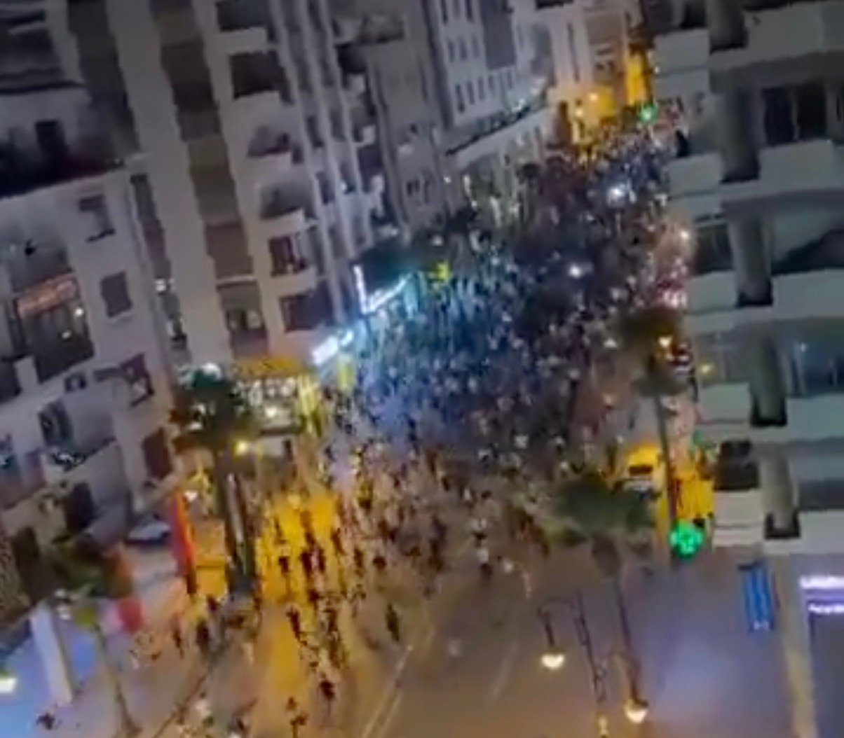 Imagini de la protestele violente ale generației Z din Maroc, cu doi oameni ucișiea noastră”
