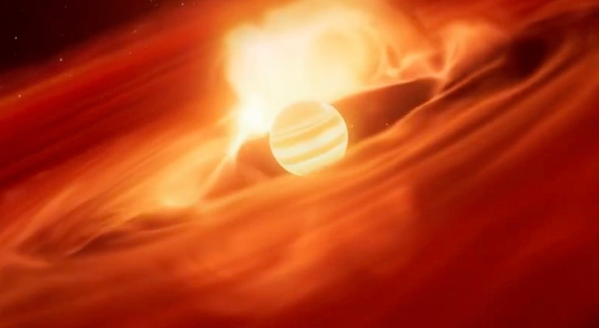 O planetă extrasolară singuratică din spațiul interstelar absorbe până la 6 miliarde de tone de praf și gaz pe secundăea noastră”
