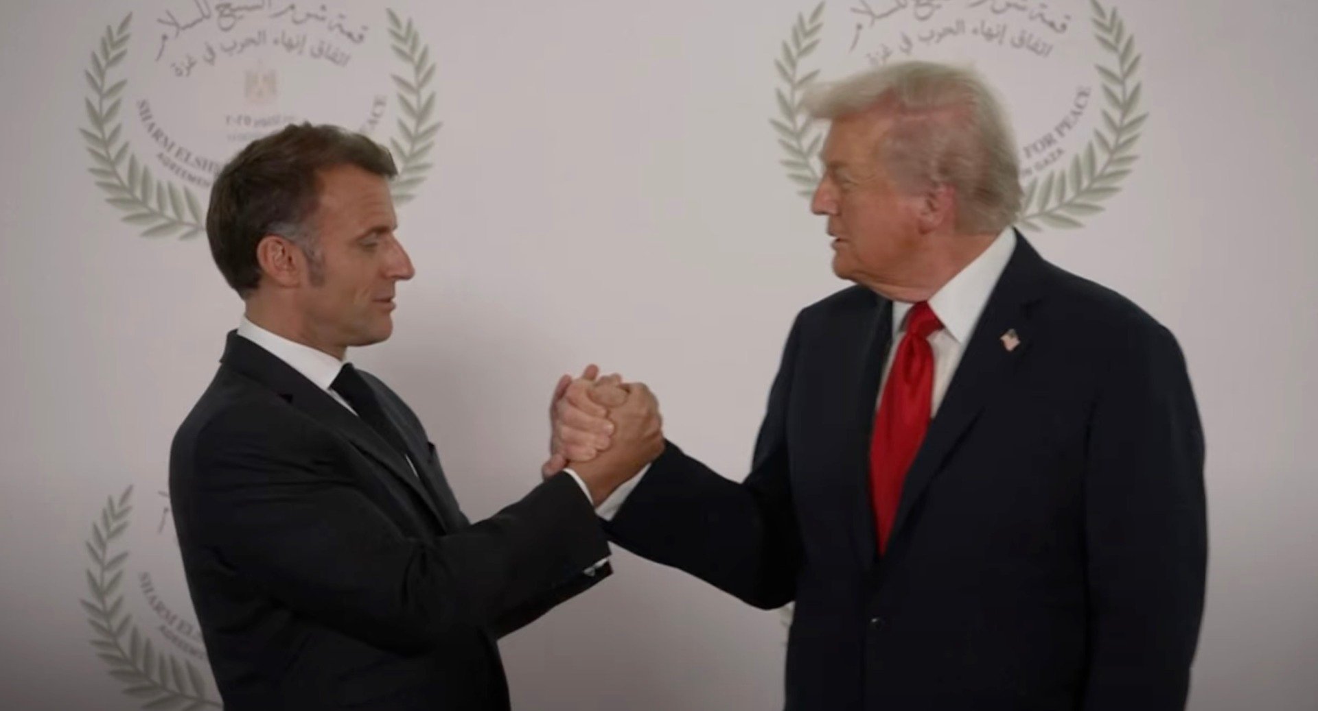 O întâlnire mai puțin comună între Macron și Trump devine virală pe rețelele sociale – VIDEOea noastră”